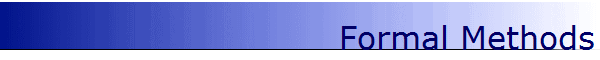 Formal Methods