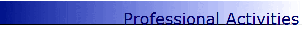 Professional Activities